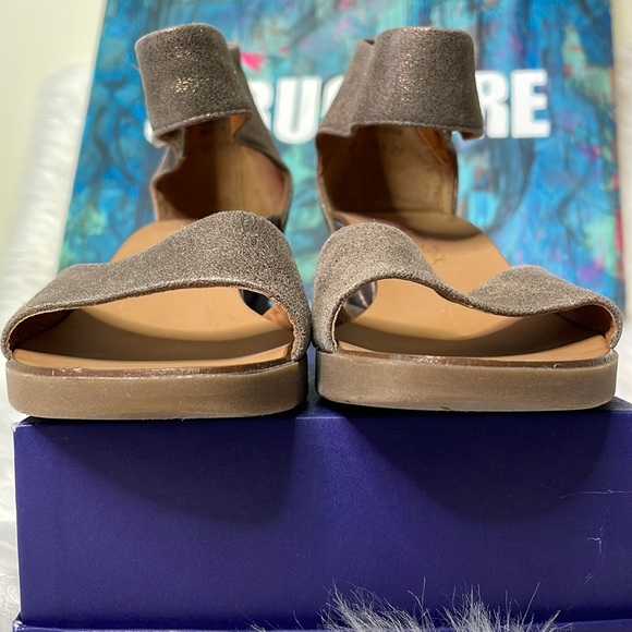 {Paul Green Munchen} Velcro Strap Sparkle Wedges 🪩 - Picture 3 of 9